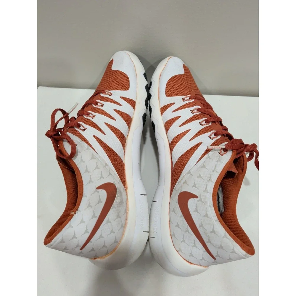 Nike Free Trainer 5.0 V6 Texas Longhorns' Orange men  Sz 11.5